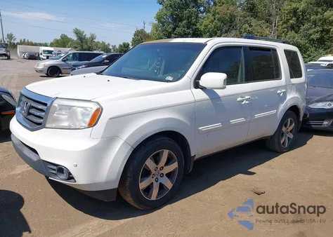 2014 Honda Pilot Touring из США, поврежденный, VIN 5FNYF4H9XEB002133